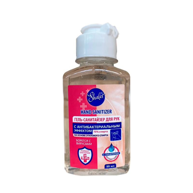 

Санитайзер для рук Shalet Hand Sanitizer с антибактериальным эффектом, 99 мл