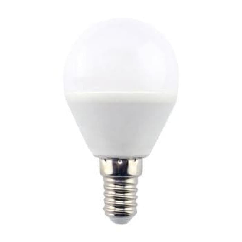 фото Лампа ecola globe led 8,0w g45 220v e14 2700k шар (композит) 78x45, k4gw80elc