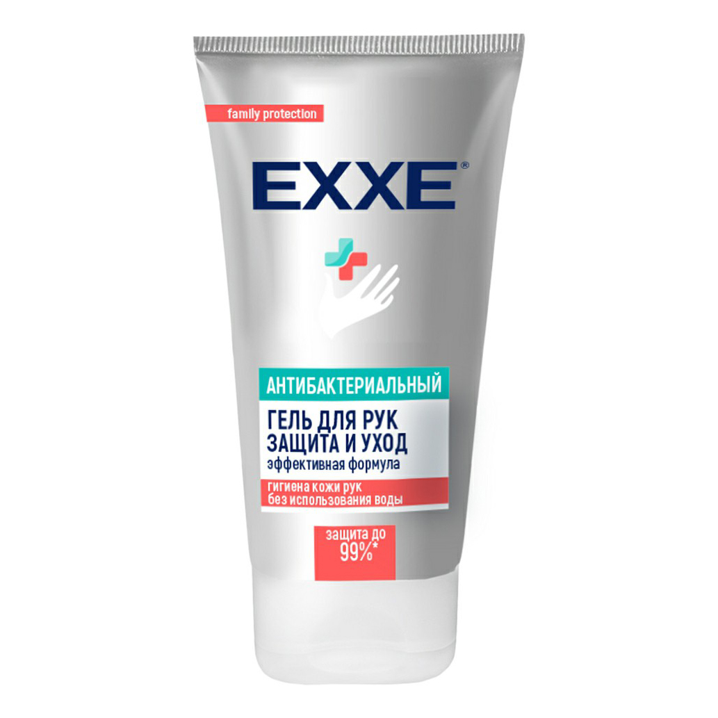 

Гель для рук Exxe Защита и уход, антибактериальный, 50 мл