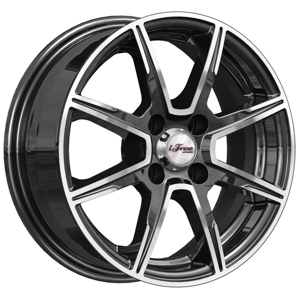 

Диск iFree Майами Лайт (КС102-01) 5,5x14 4x98 ET35 DIA 58,5 Блэк джек, Майами Лайт