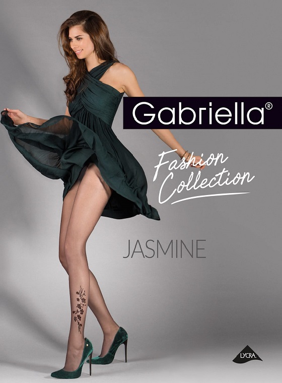 Колготки женские Gabriella GAB Jasmine 20 черные 3