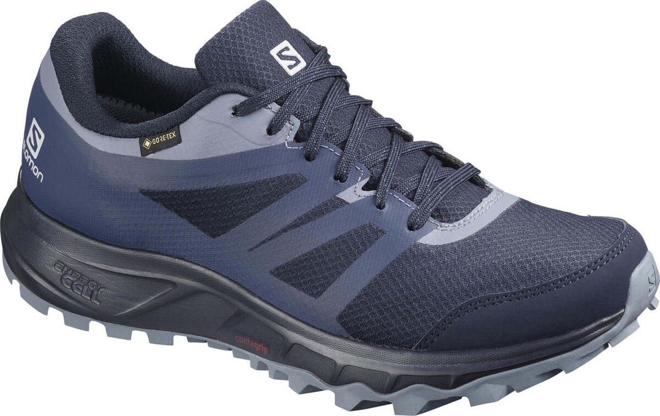 фото Кроссовки женские salomon trailster 2 gtx w голубые 7 uk
