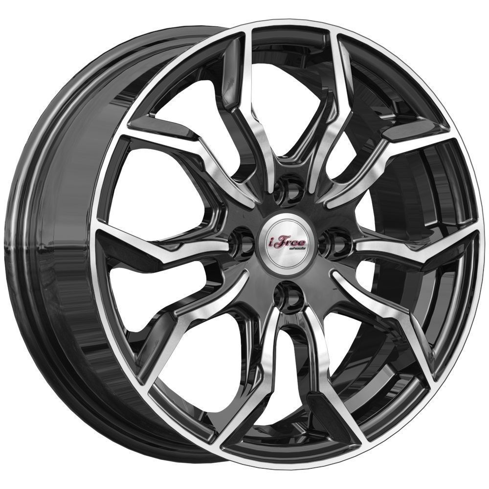 

Колесный диск iFree Бохо 6x15 ET42 4x100 D54.1 Блэк Джек, арт. 745804, Черный;серебристый, Бохо
