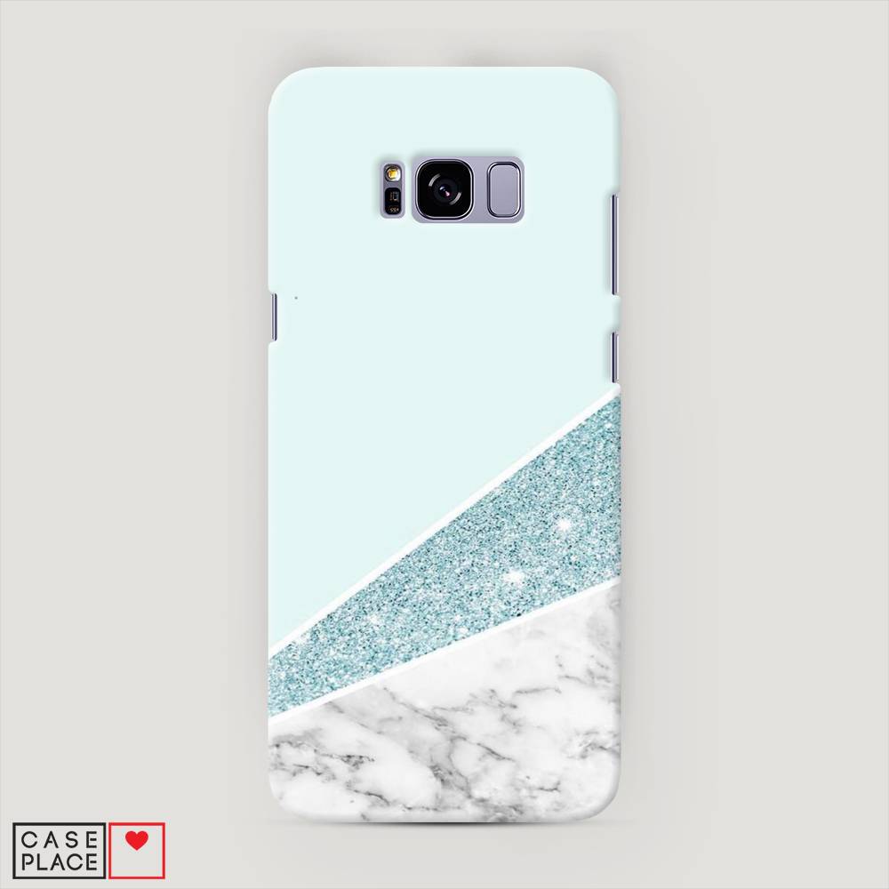 

Чехол Awog "Мрамор с голубыми блестками" для Samsung Galaxy S8 +, 24820-2