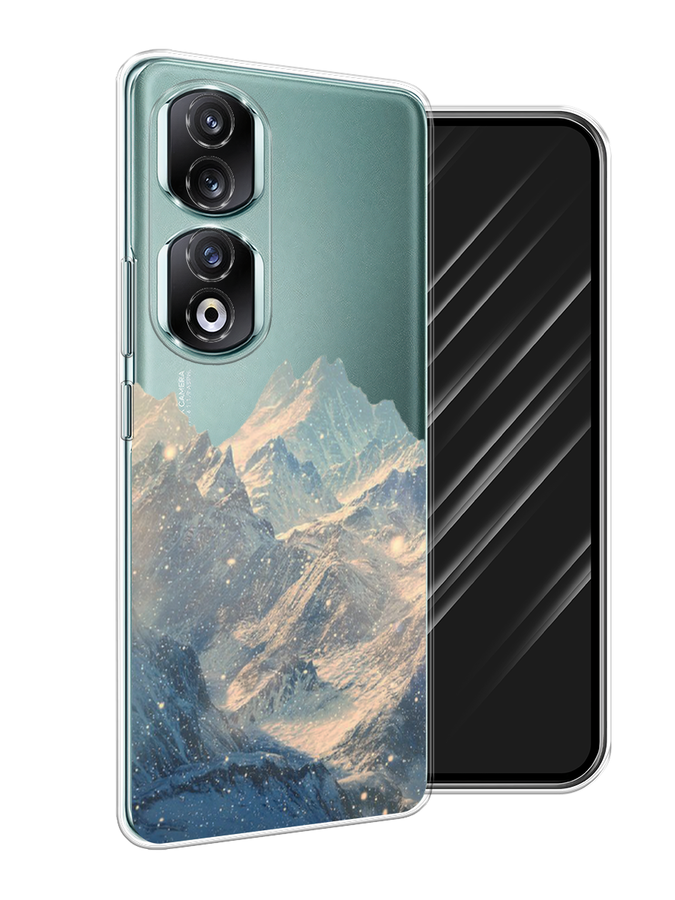 

Чехол Awog на Honor 90 Pro "Горы арт 2", Серый