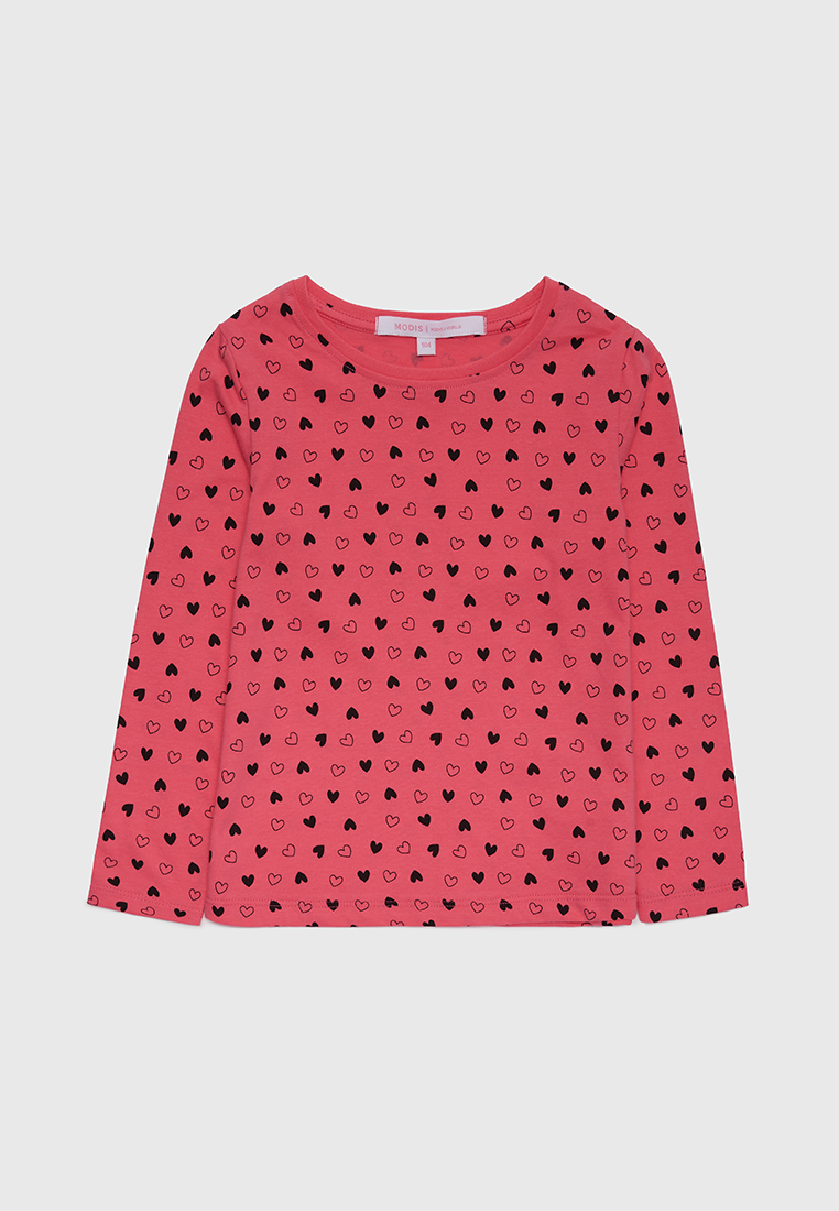 

Лонгслив детский Modis M212K00624Y025 розовый р.110, M212K00624Y025