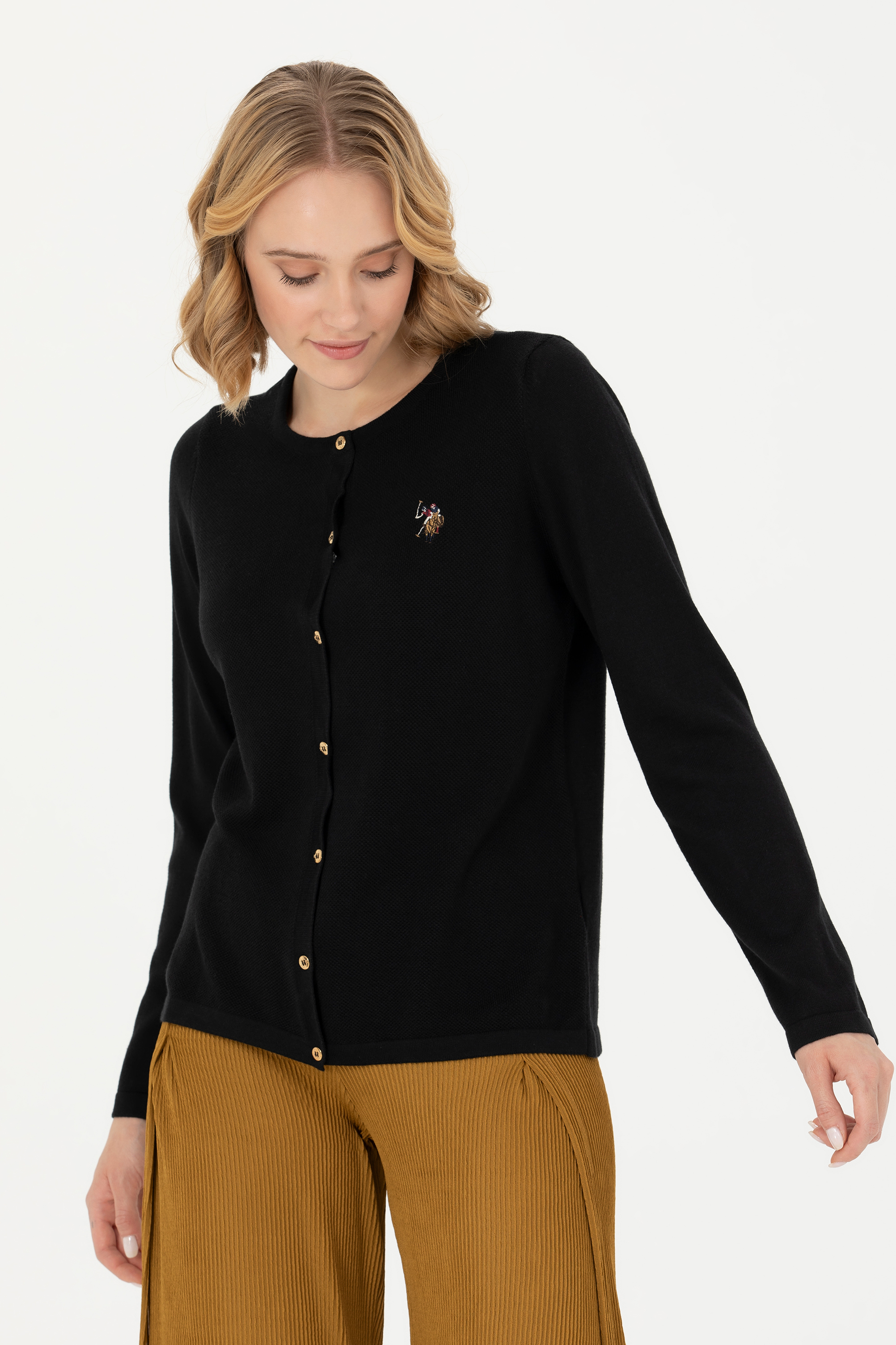 

Кардиган женский U.S. POLO Assn. G082SZ0TH0CATINE-BSK23 черный XL, G082SZ0TH0CATINE-BSK23
