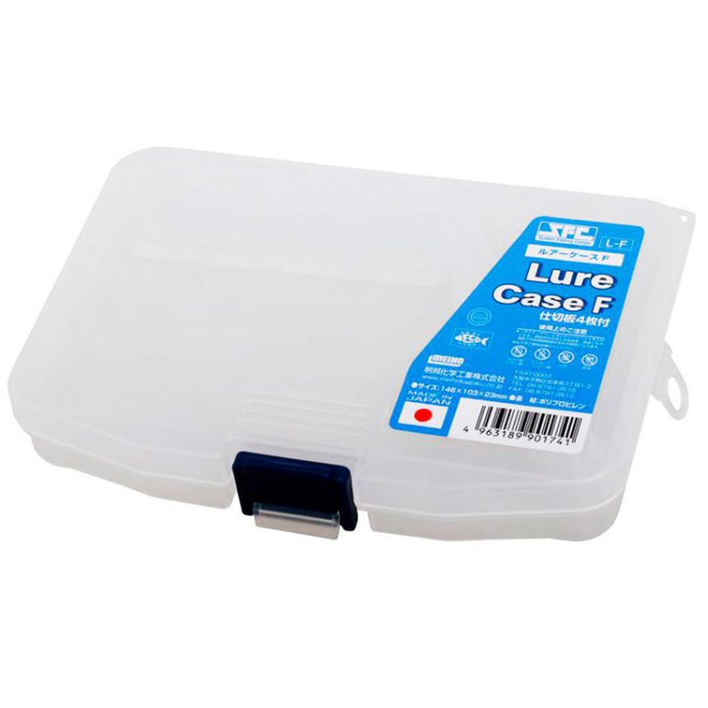 

Коробка для рыболовных принадлежностей Meiho SFC Lure Case F 146x103x23мм, Прозрачный, SFC Lure Case F 146x103x23мм