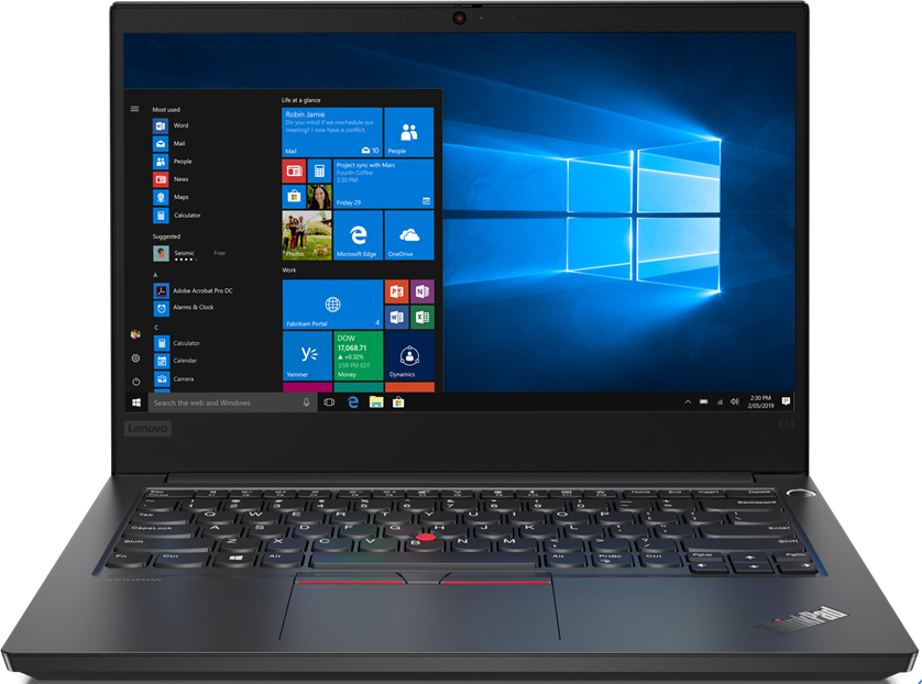 фото Ноутбук lenovo thinkpad e14 (20ra001hrt)