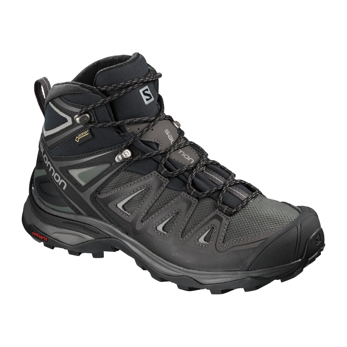 

Salomon X ULTRA 3 MID GTX W Magnet/Bk/Monu, 6.5 uk, X ULTRA 3 MID GTX W Magnet/Bk/Monu