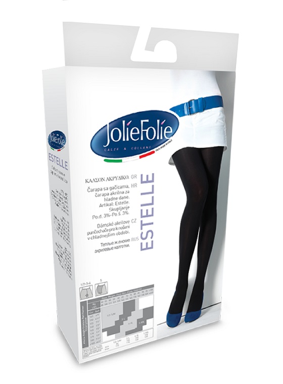 

Колготки женские Jolie Folie JF ESTELLE коричневые 3, JF ESTELLE