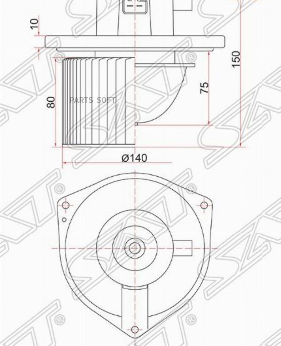 

Мотор отопителя салона MITSUBISHI LANCER X 07-/OUTLANDER 07-/SUZUKI GRAND VITARA 05-LHD(SU
