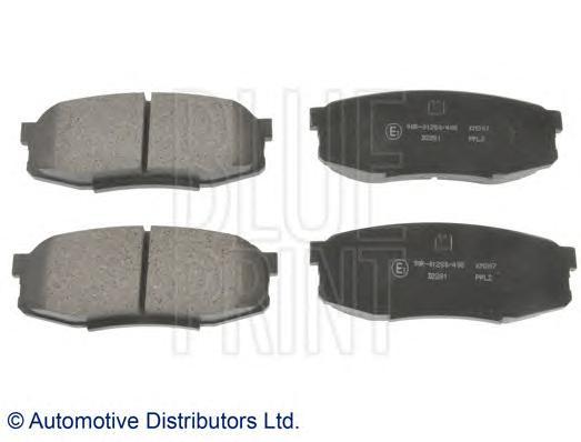 

Колодки Тормозные Дисковые Toyota Landcruiser (G) 200 Blue Print Adt342176