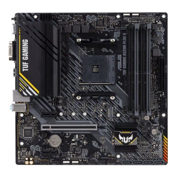 

Материнская плата ASUS TUF GAMING A520M-Plus II (90MB17G0-M0EAY0), TUF GAMING A520M-Plus II