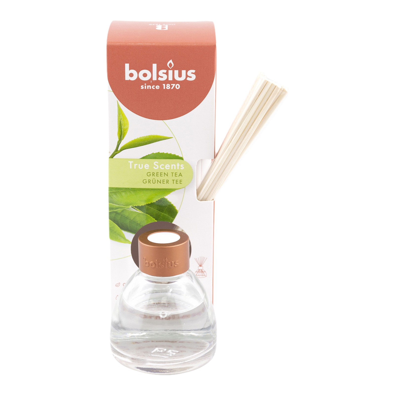 

Аромадиффузор Bolsius true scents Зеленый чай 45 мл