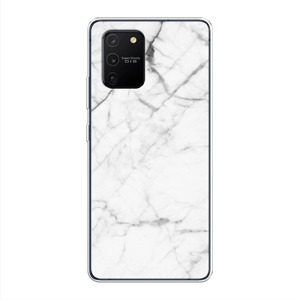

Чехол Awog на Samsung Galaxy A91/S10 Lite "Светлый мрамор", Разноцветный, 29950-3