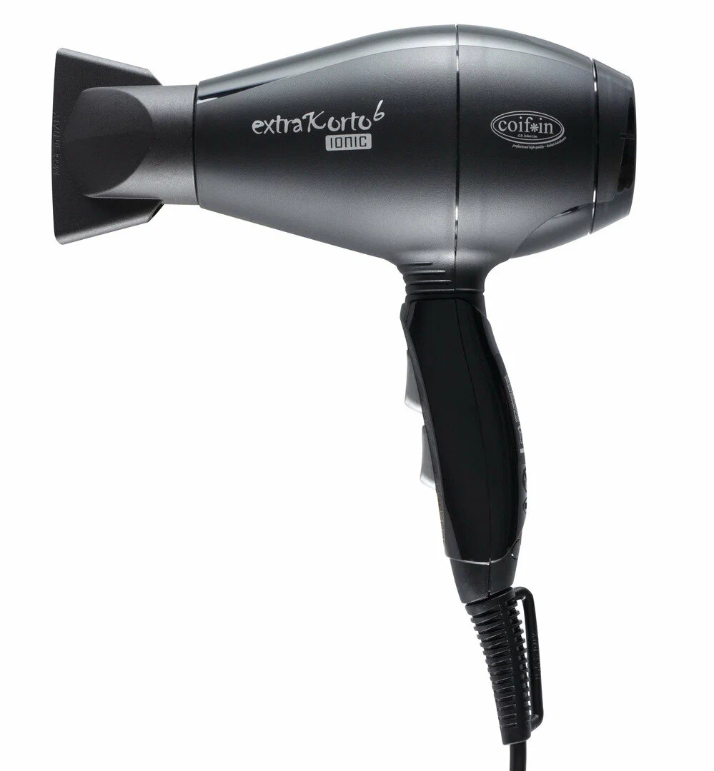 

Фен Coifin Extra Korto EK6K Ionic 2000 Вт черный, Extra Korto EK6K Ionic