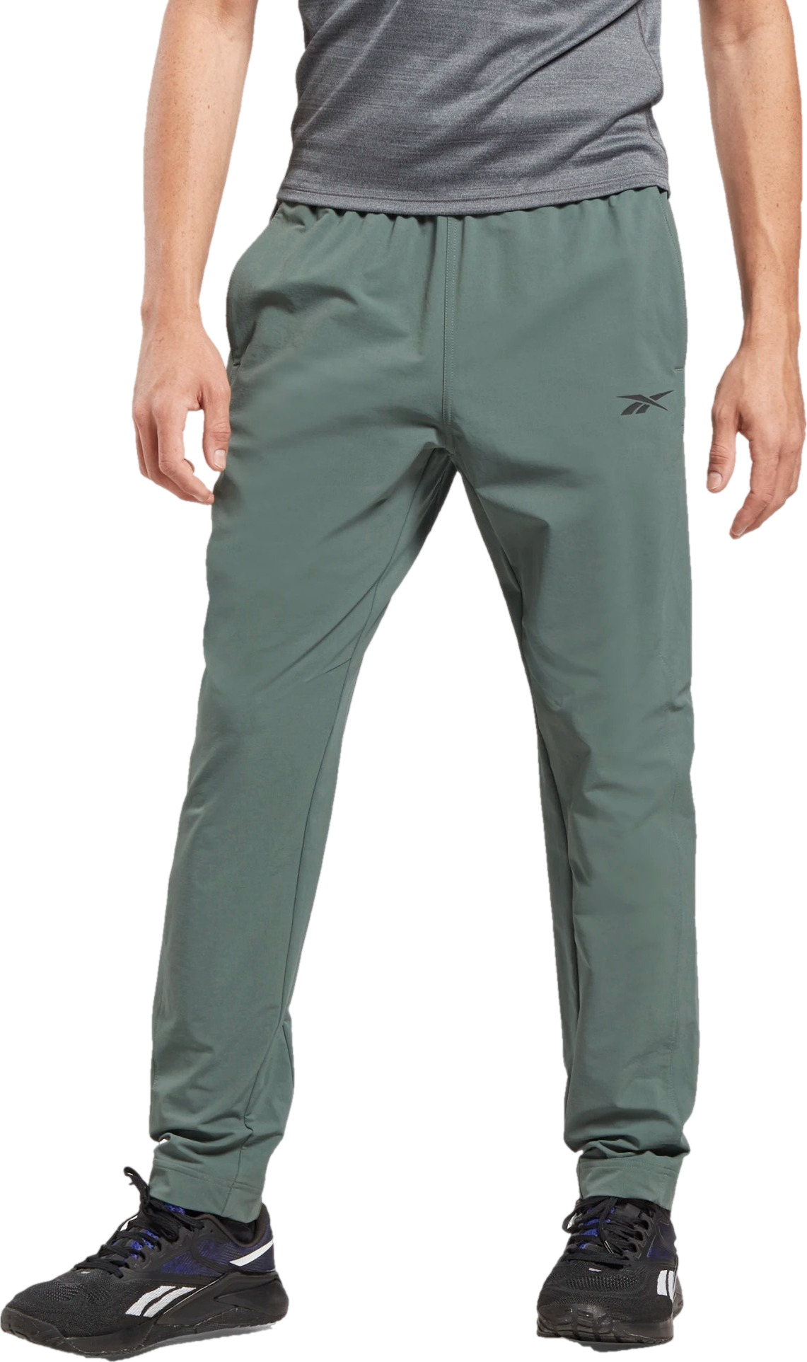 

Спортивные брюки мужские Reebok HS5940 серые L, Серый, HS5940
