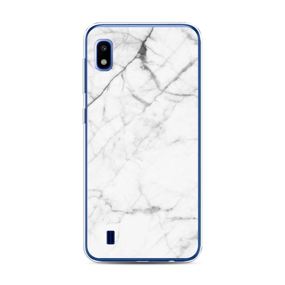 фото Силиконовый чехол "светлый мрамор" на samsung galaxy a10 awog