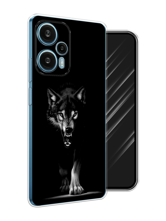 

Чехол Awog на Xiaomi Redmi Note 12 Turbo "Волк выходит из ночи", Серый;черный;белый, 318450-1