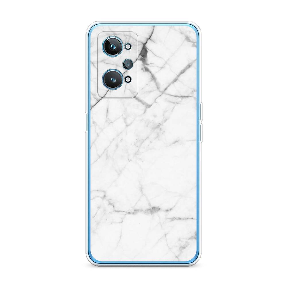 фото Силиконовый чехол "светлый мрамор" на realme gt 2 awog