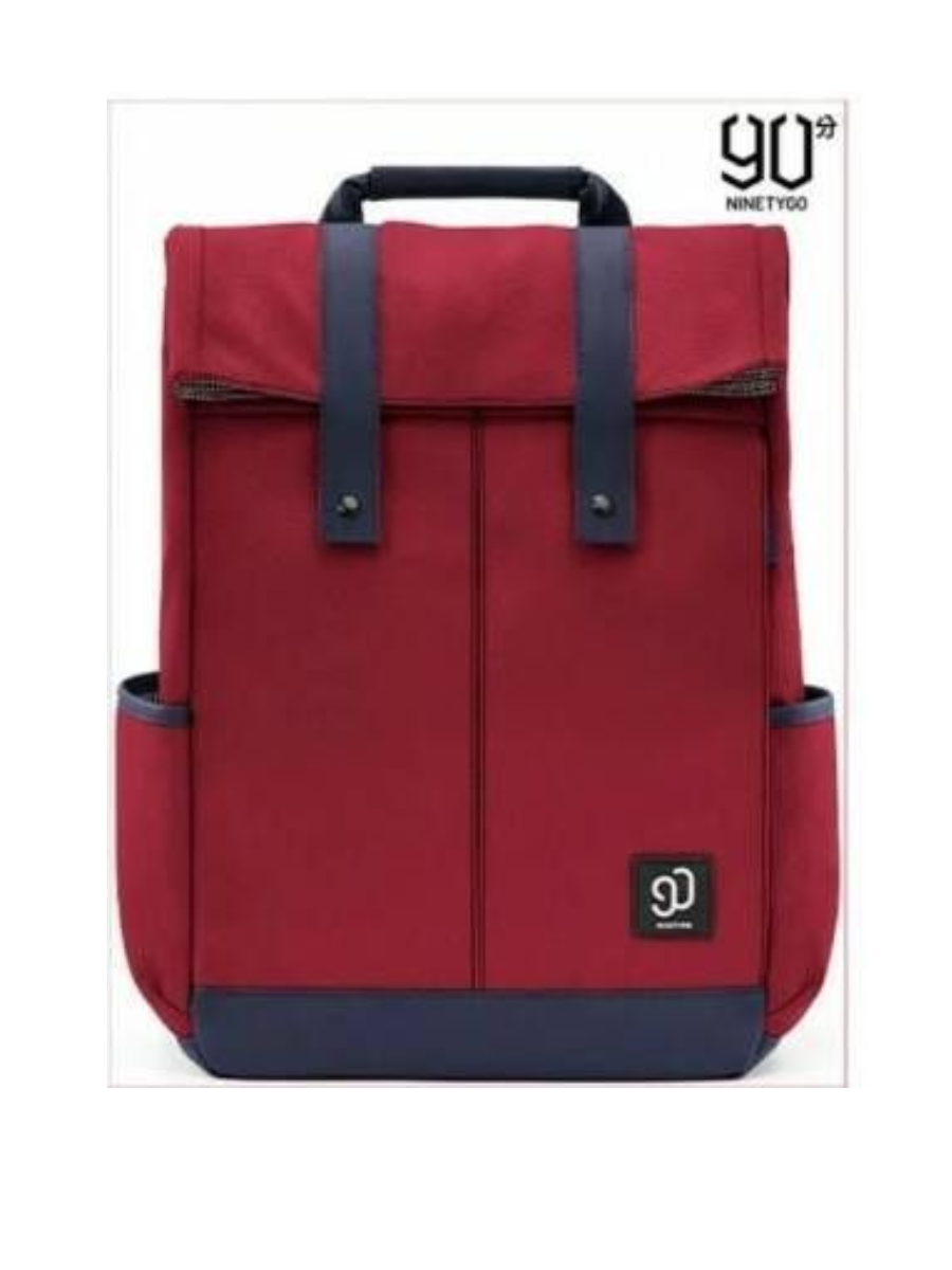 Рюкзак унисекс Xiaomi Oxford Casual Backpack красный, 44х30х15,5 см