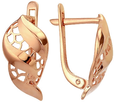 

Серьги из красного золота Сорокин 20097000, 20097000