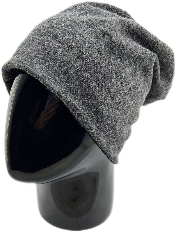 

Шапка бини унисекс Skully Wavy Pull-Over Hip-Hop, темно-серый, Wavy Pull-Over Hip-Hop