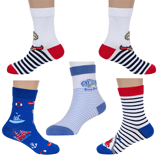 

Носки детские Rusocks Д-43, разноцветный, 16-18, Д-43