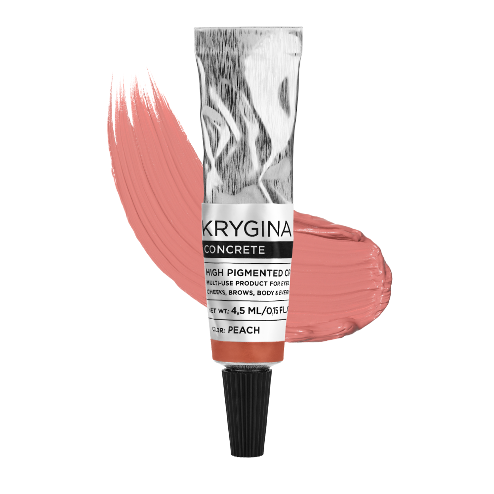 Кремовый пигмент Krygina Cosmetics Concrete Peach кремовый пигмент krygina cosmetics concrete ruby