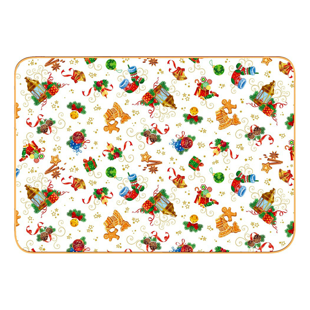 фото Скатерть колорит праздничная 135x180 см пвх разноцветная