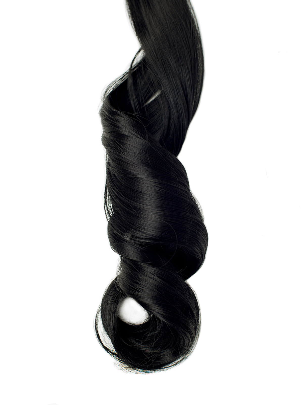 Канекалон Hairshop Пони HairUp для точечного афронаращивания 1-B Черный 1,4м