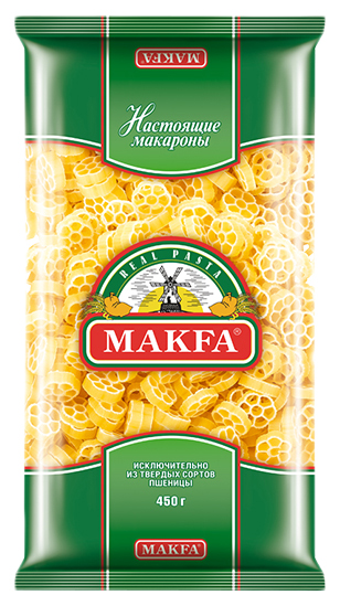 фото Макаронные изделия makfa цветочки 450 г