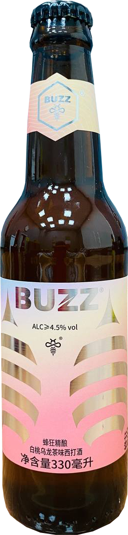 Сидр Cider Buzz White Peach Oolong Базз Вайт Пич Оолонг, 0,33 л