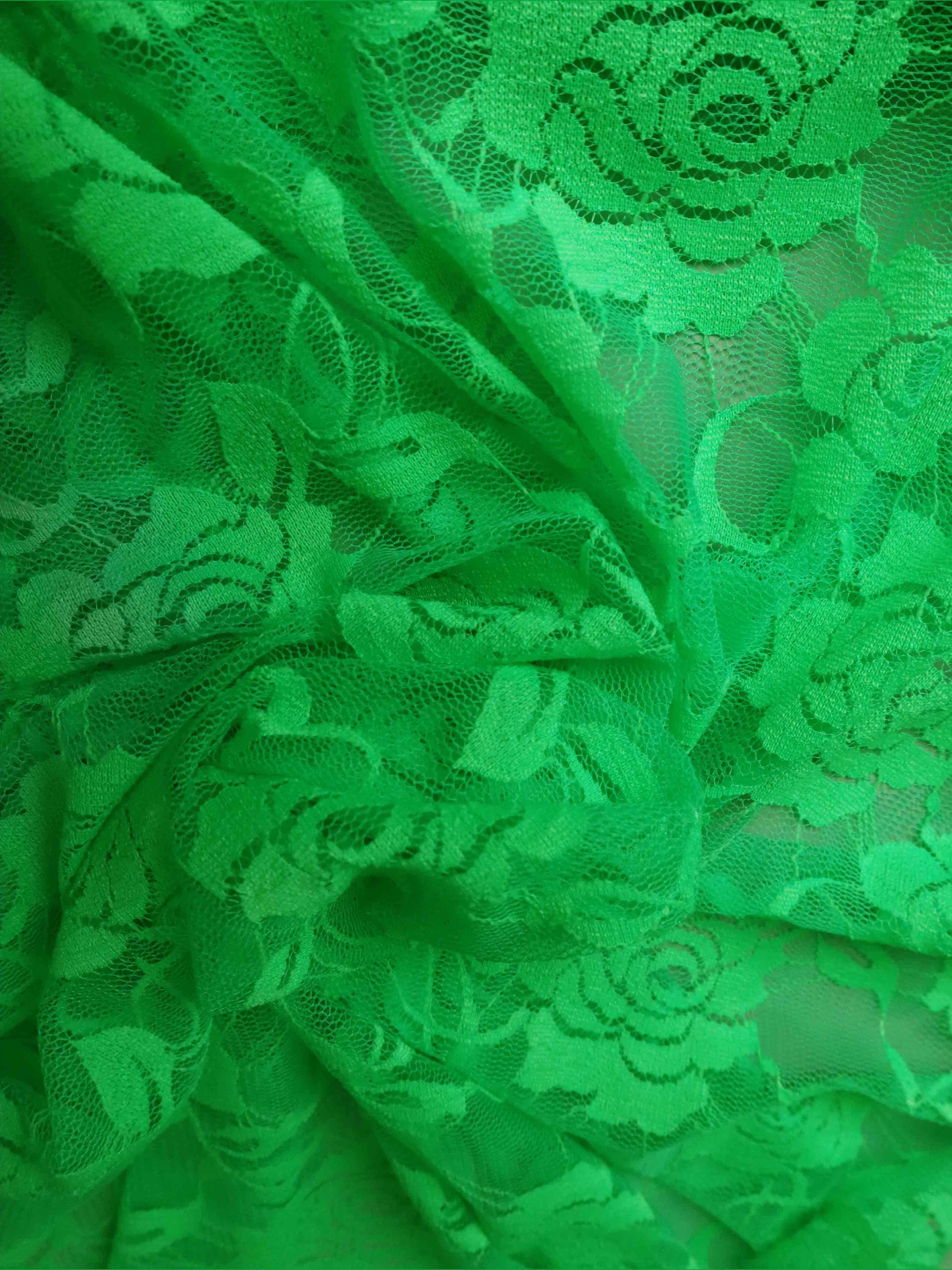 

Ткань, Ткани, что надо! - Гипюр Стрейч - Д8-601 отрез 100*150см - цвет зеленый, Гипюр Стрейч