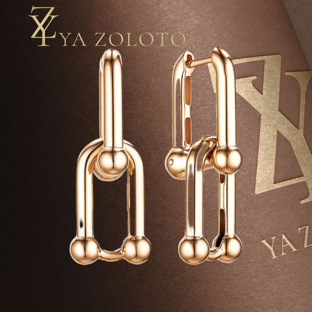 

Серьги из красного золота YA-ZOLOTO С4976, С4976