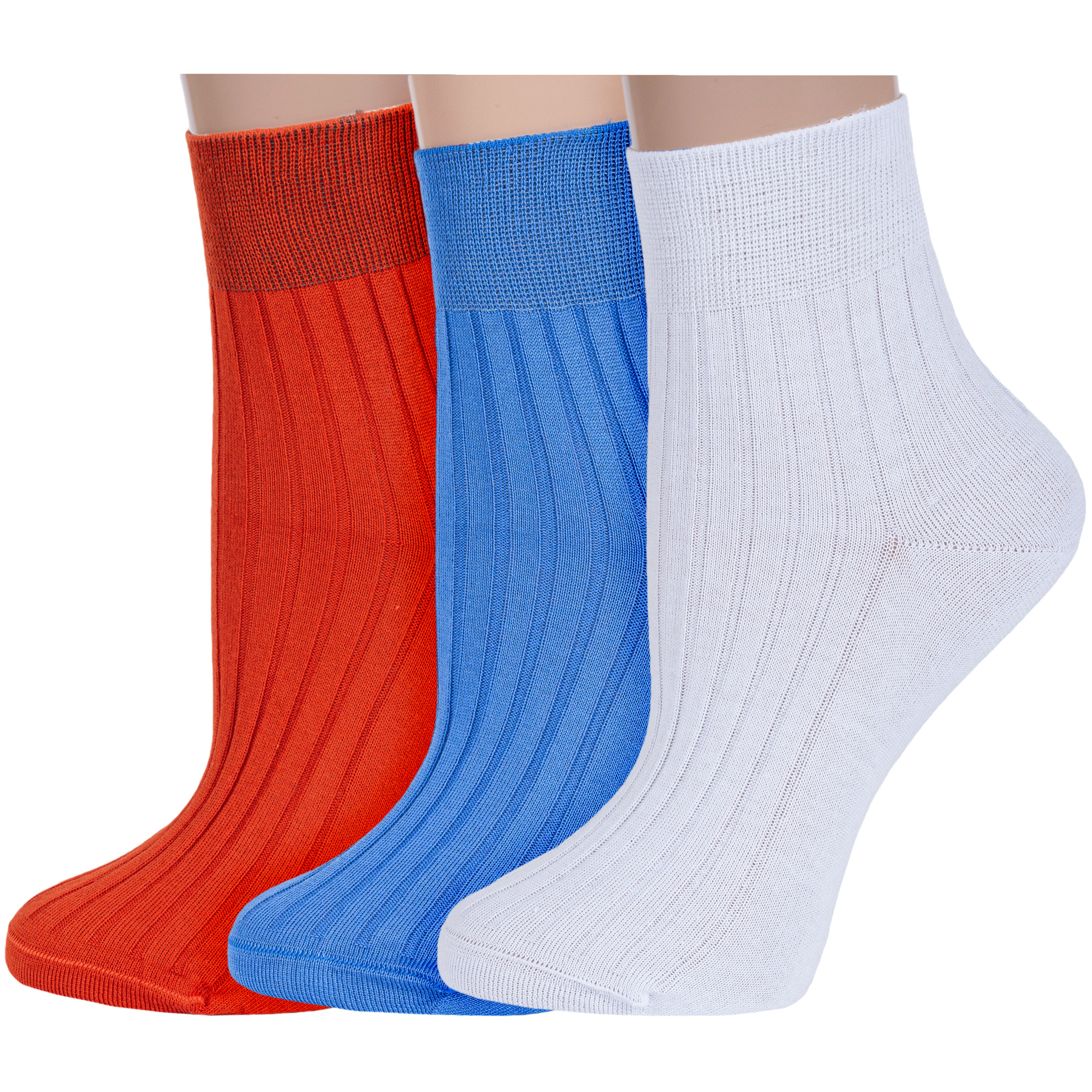 Комплект носков женских Rusocks 3-Ж3-11001 разноцветных 25