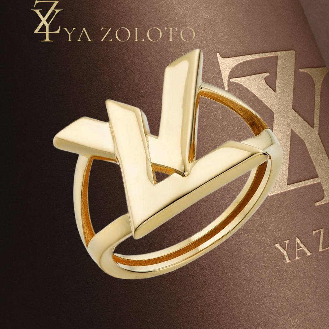 

Кольцо из золота р. 18,5 YA-ZOLOTO Л1158300ж, Л1158300ж