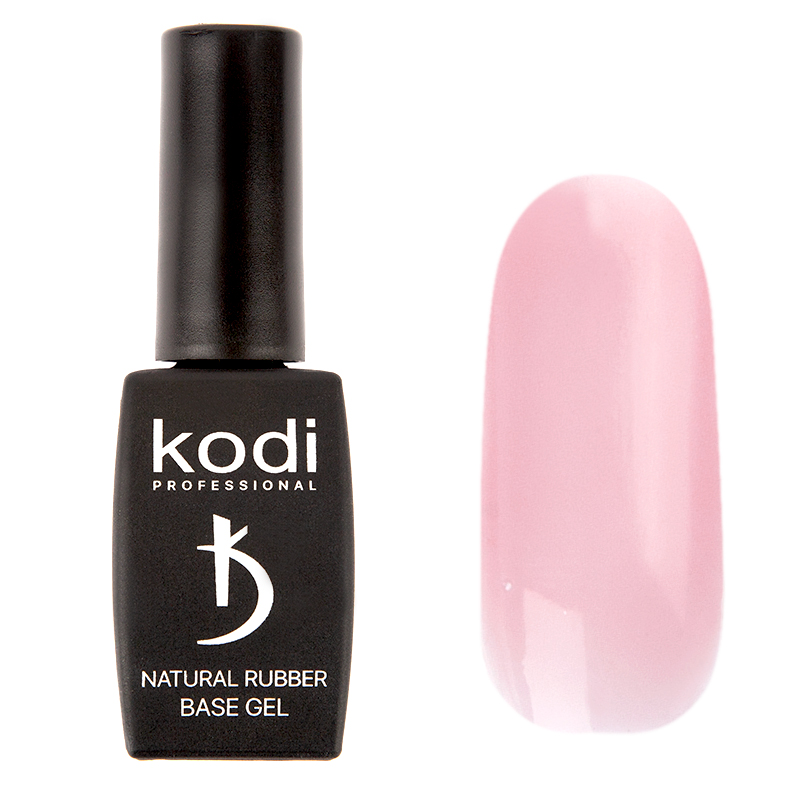 Гель-лак Natural Rubber Base Kodi 12ml PINK  (цветной базовый гель)