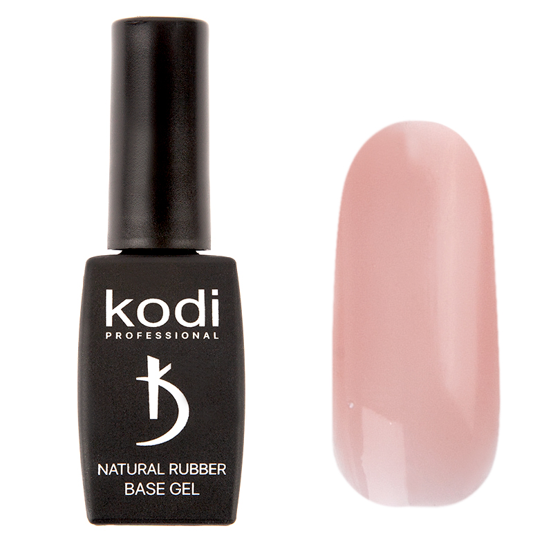 

Гель-лак Natural Rubber Base Kodi 12ml NATURAL BEIGE (цветной базовый гель)