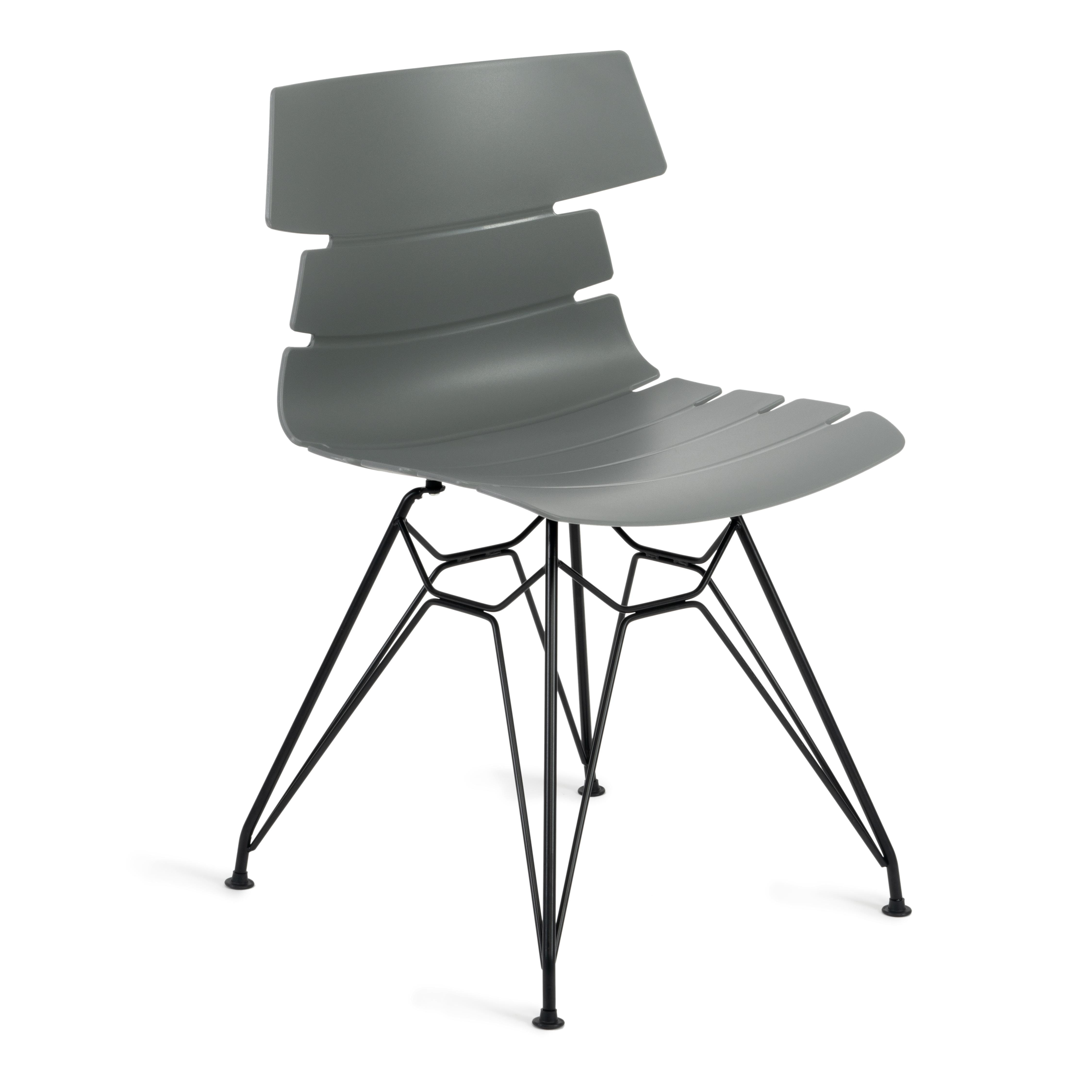 

Комплект стульев 4 шт. TetChair HANSEN (mod. 622N), серый/черный