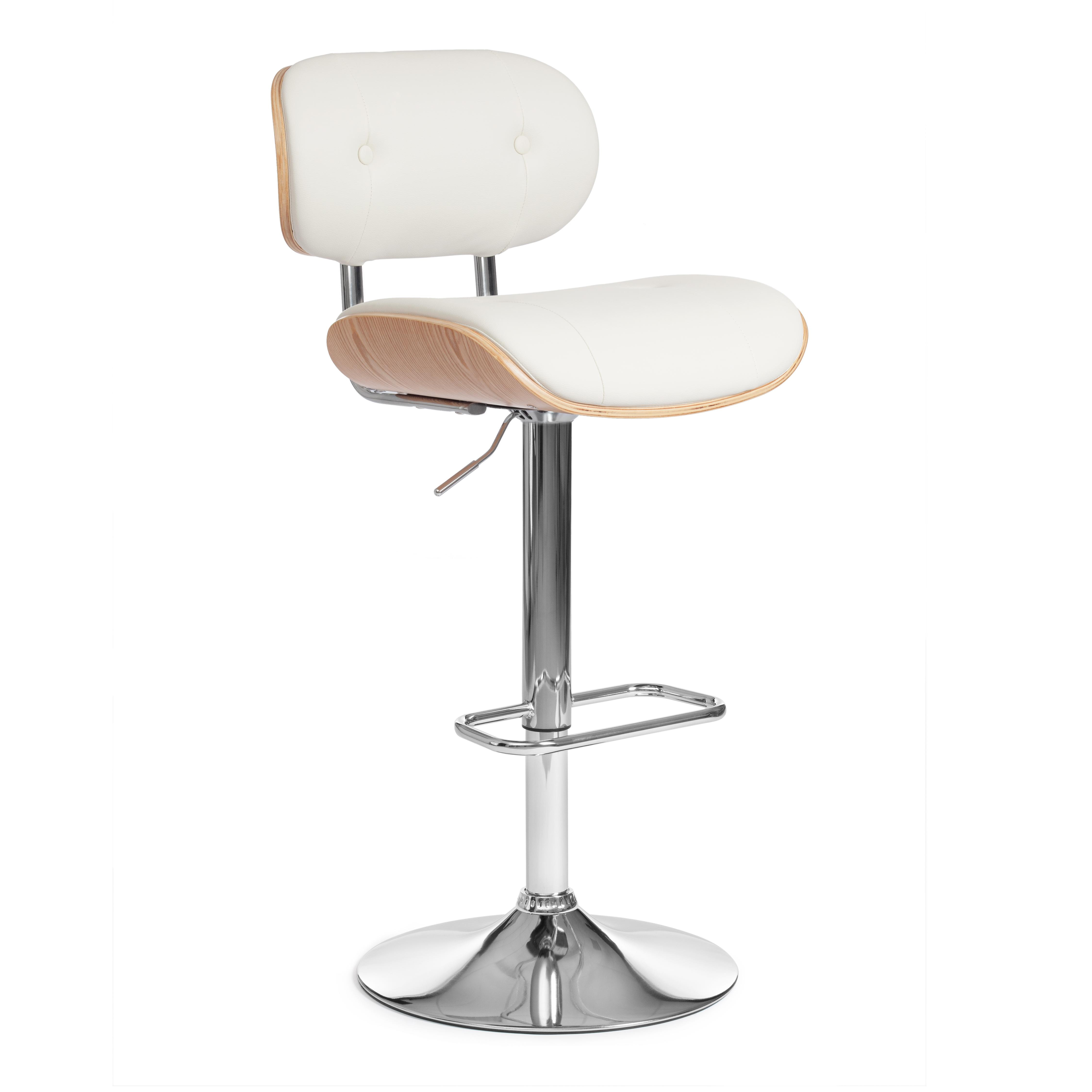 

Барный стул TetChair DRAKAR (mod.4050) белый/натуральный/хром, DRAKAR (mod.4050)
