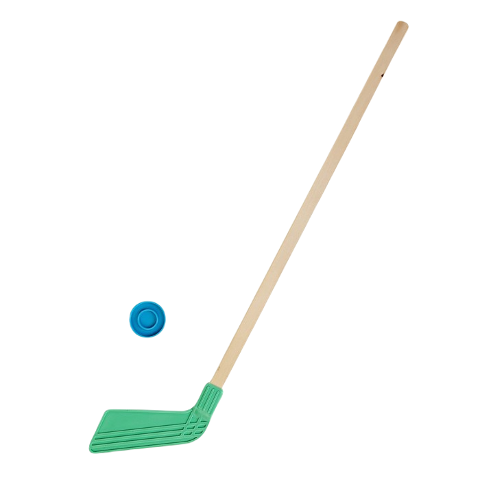 Шайба и клюшка хоккейная Винтер 80 см в ассортименте 2749884