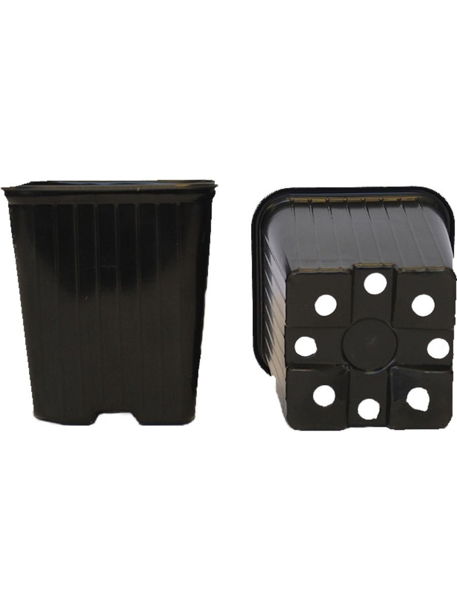 

Горшок для рассады, квадратный, 9x9x9.5 см, 0,52 л