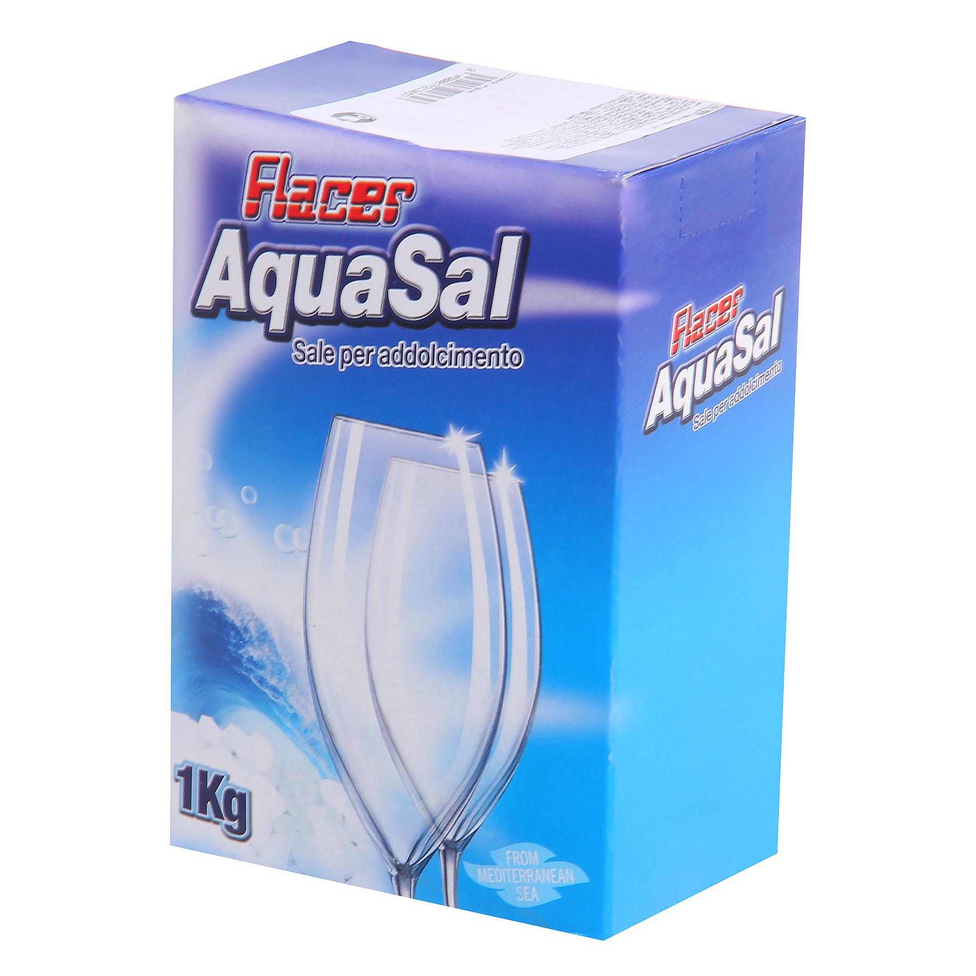 фото Соль flacer aquasal для посудомоечных машин 1 кг