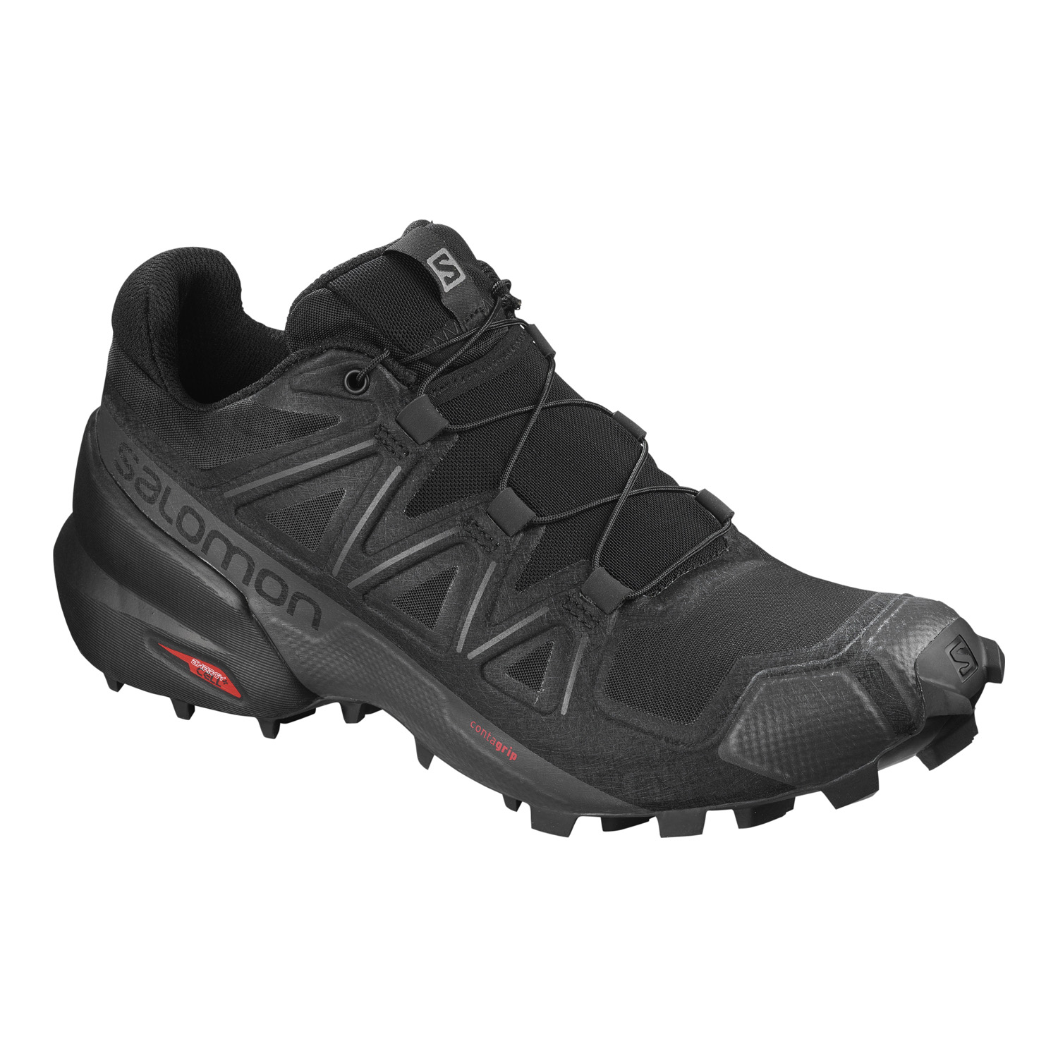 Кроссовки женские Salomon Speedcross 5 черные 6.5 UK