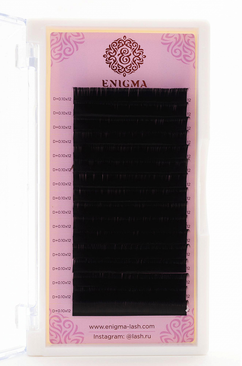 

Ресницы Enigma C 0.085+ 7 мм 16 линий, Черный