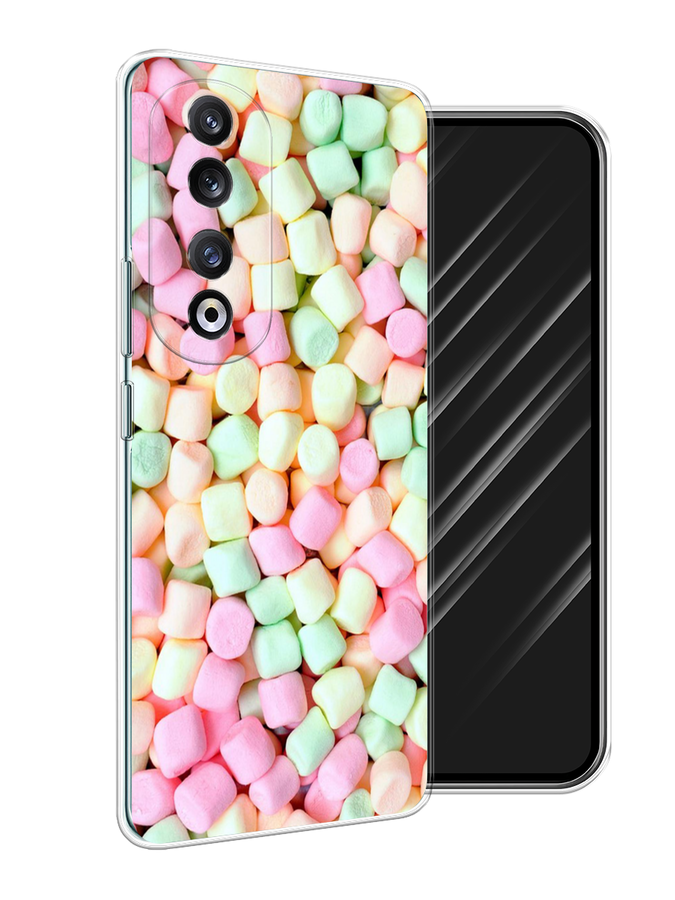 

Чехол Awog на Honor 90 Pro "Marshmallows", Зеленый;желтый;розовый