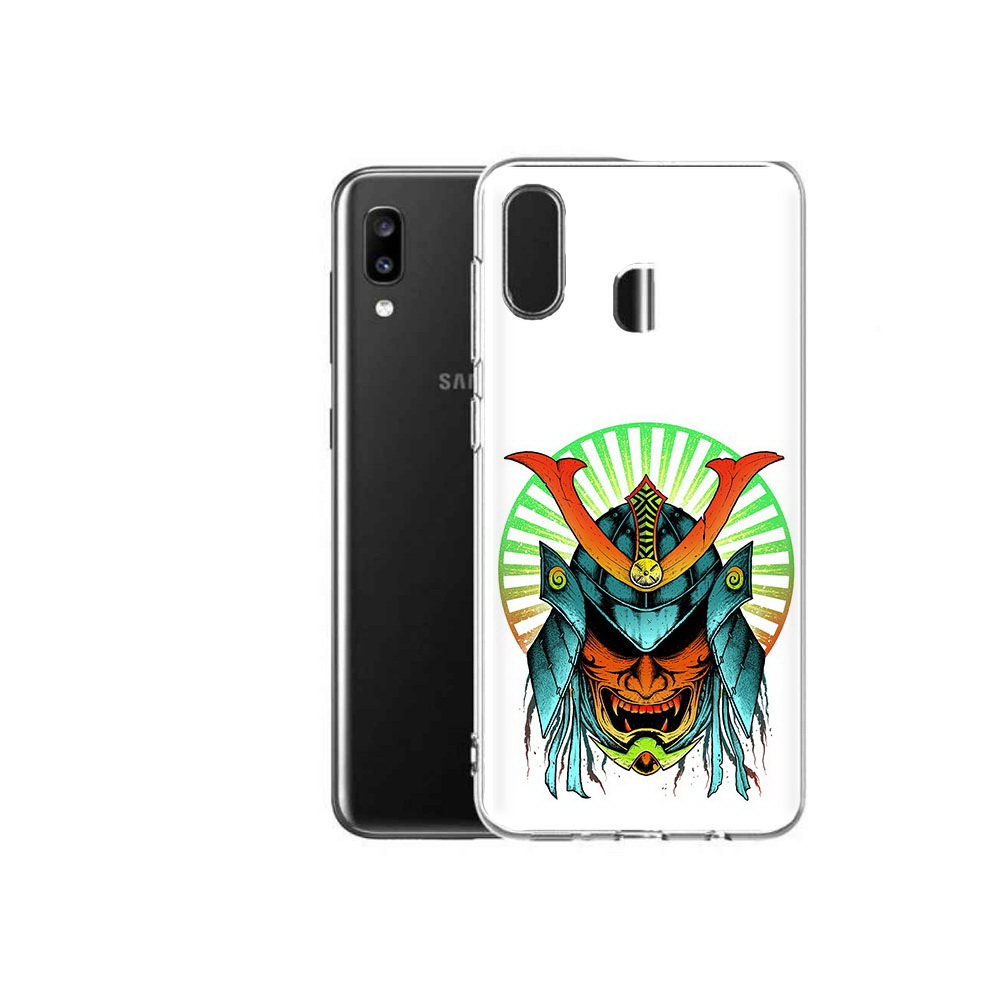 

Чехол MyPads Tocco для Samsung Galaxy A20 ешимитсу рисунок, Прозрачный, Tocco