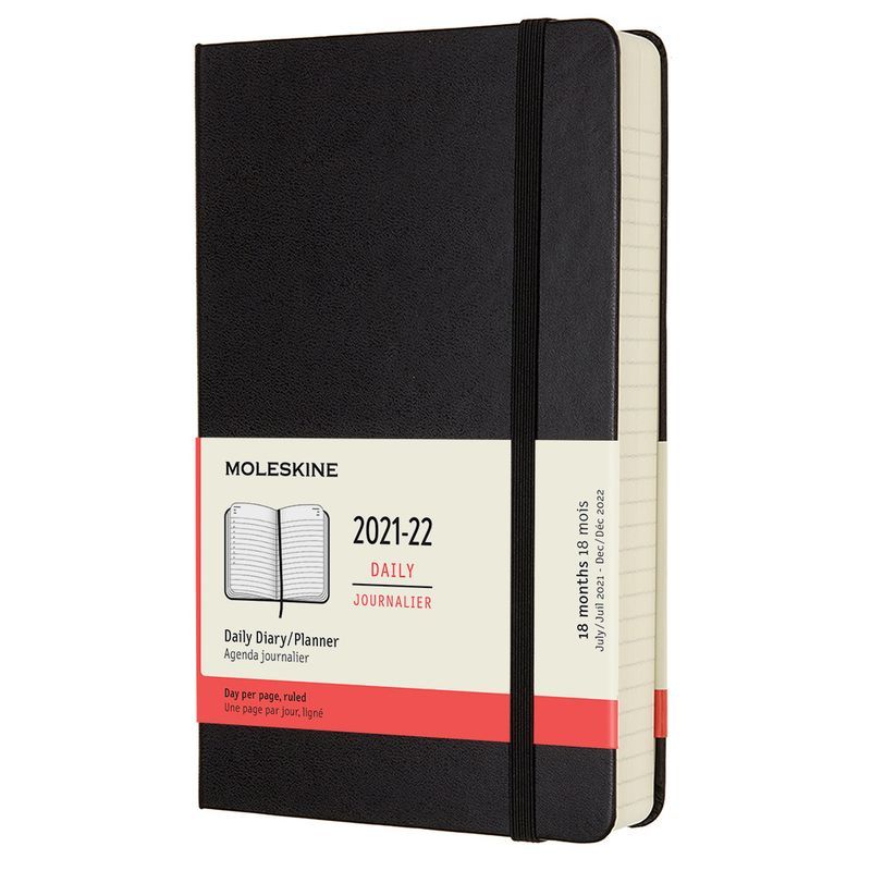 Ежедневник Moleskine DHB18DC3 Academic Large датированный на 2022 год